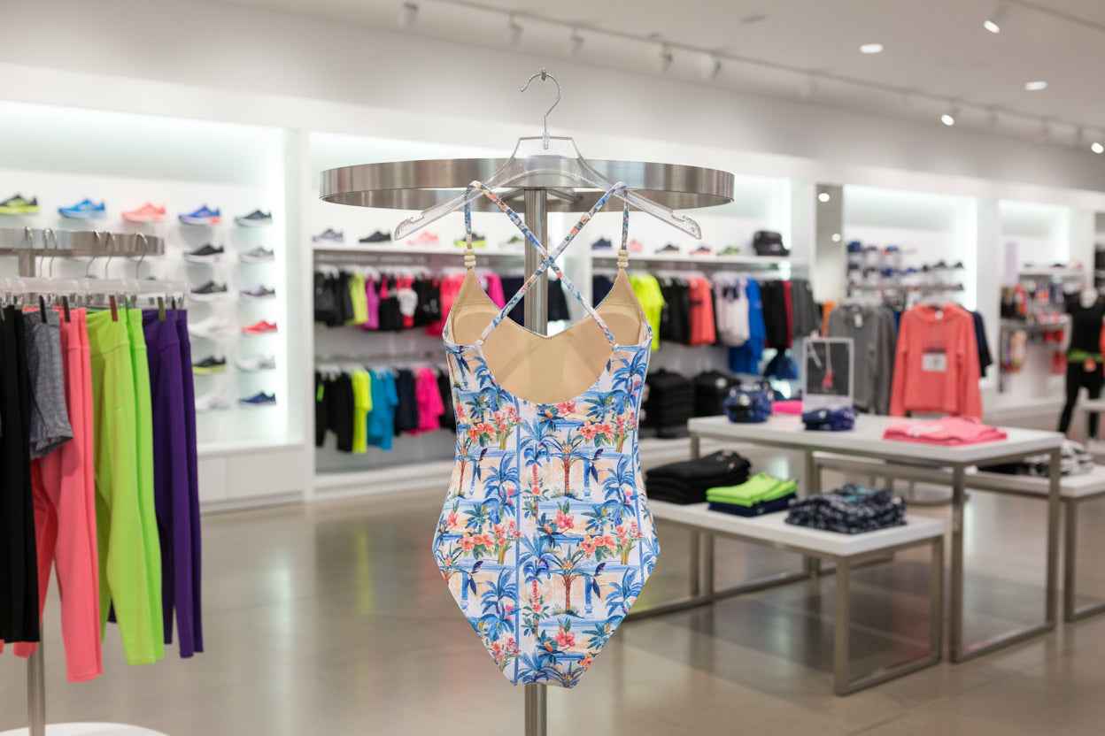 Cross Back One Piece Swimsuit - Positano Sun Collection | Women's Swimwear