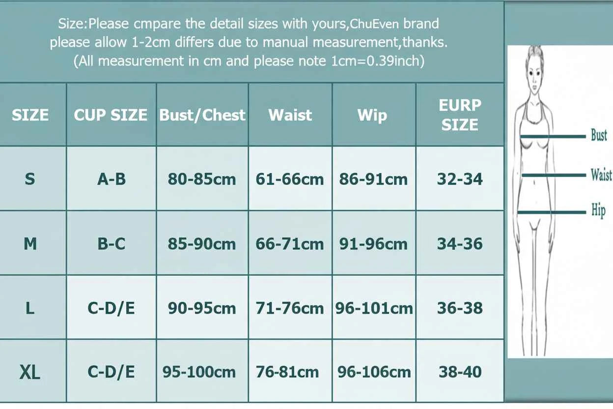 Halter Bikini Set - High Cut Push-Up Swimsuit with Tie Detail