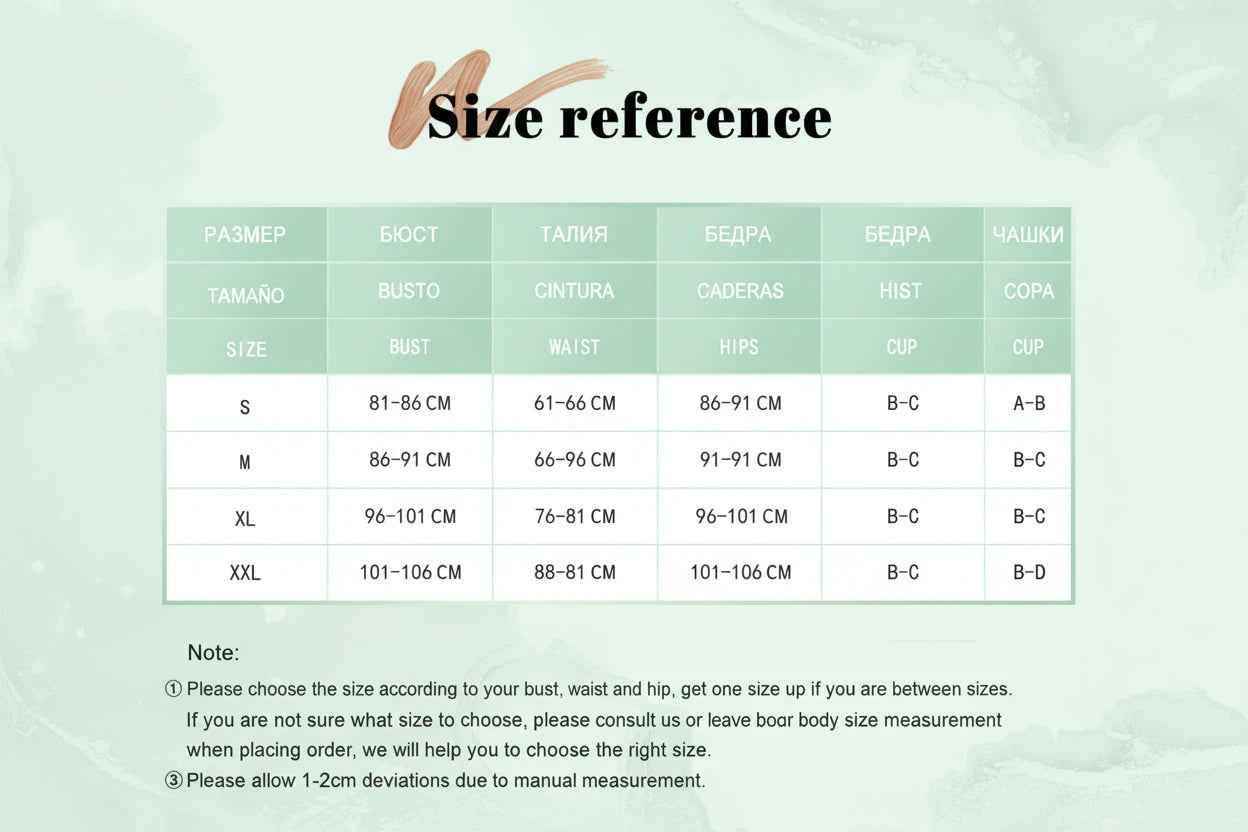 Pleated Teardrop Bikini Set