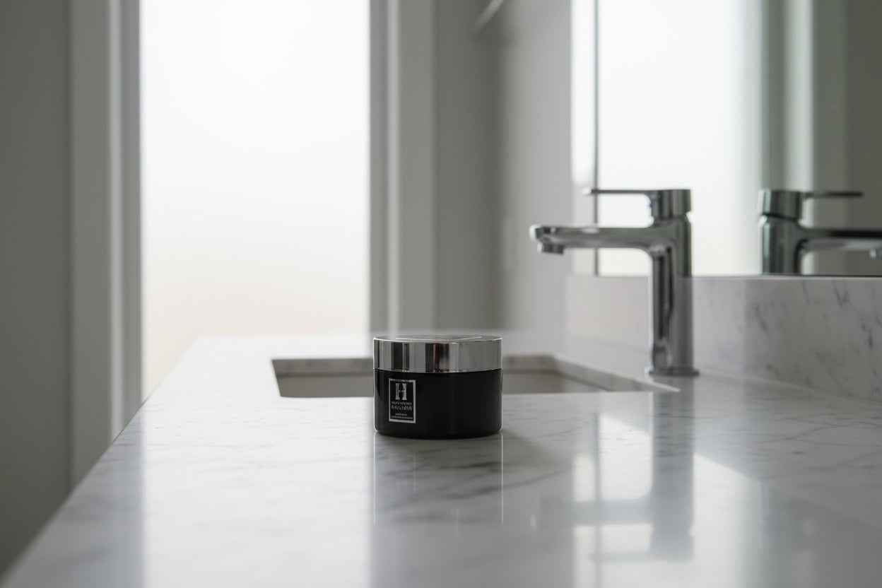 Christopher Hanlon Blue Shaving Pomade - Light Foam Formula with Copper Peptides