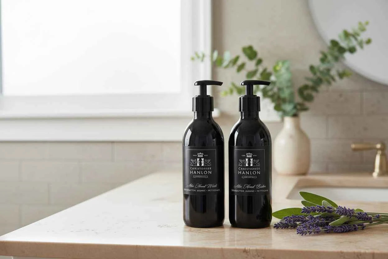 Christopher Hanlon Bush Mint + Tasmanian Lavender Hand Wash & Hand Balm Gift Set