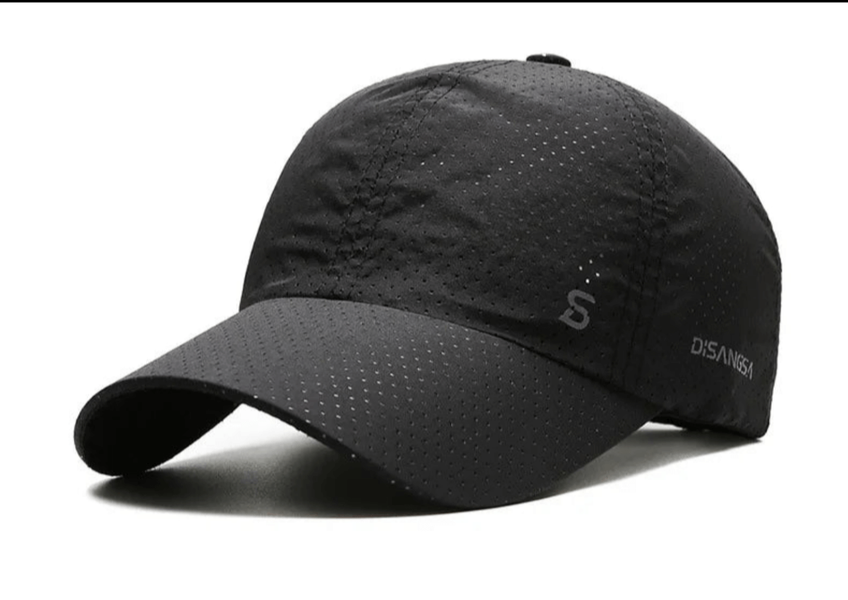 Wallets and hats collection including leather wallets, caps, and headwear accessories