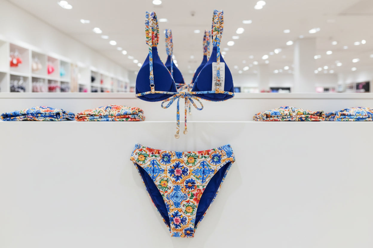 Ruched Bikini Set-La Dolce Vita-1