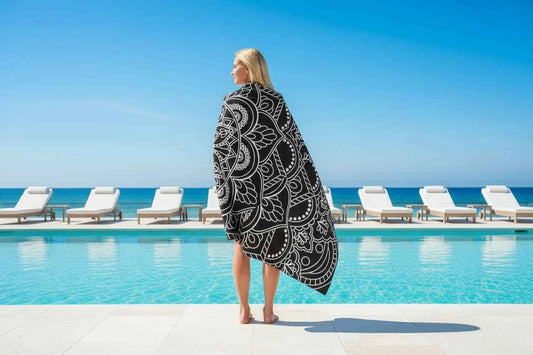 Mandala Beach Towel - Microfiber Quick Dry Towel