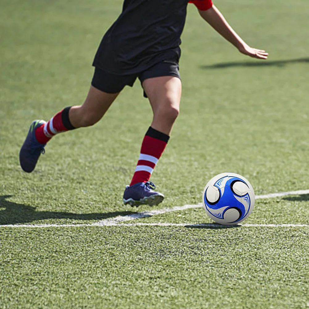 Size 5 Machine Stitched Football Waterproof Match Training Football PVC Professional Soccer Ball for Outdoor Sports - Matt's 