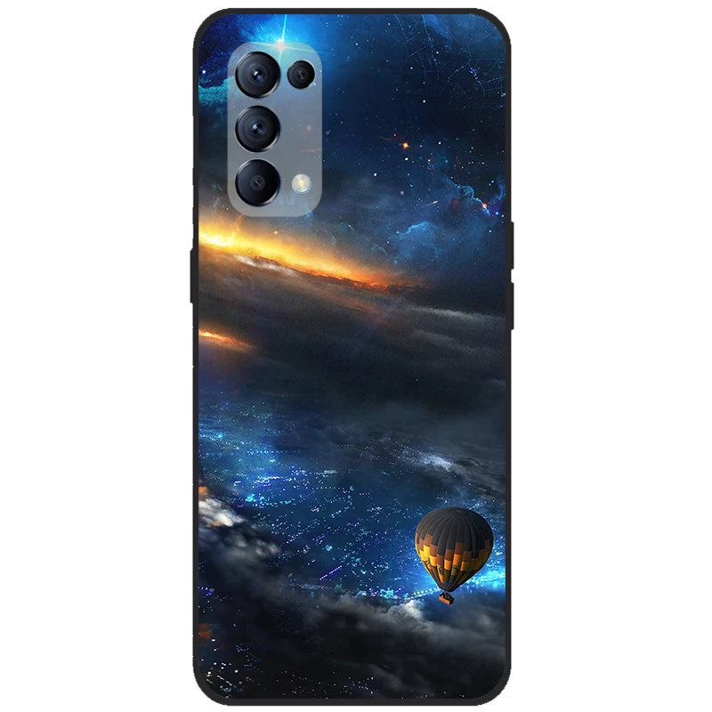 OPPO Reno 5 5G Case Reno5 4G Bumper Silicone TPU Soft Phone Cover For OPPO Reno 5 (overseas product) - Image 21