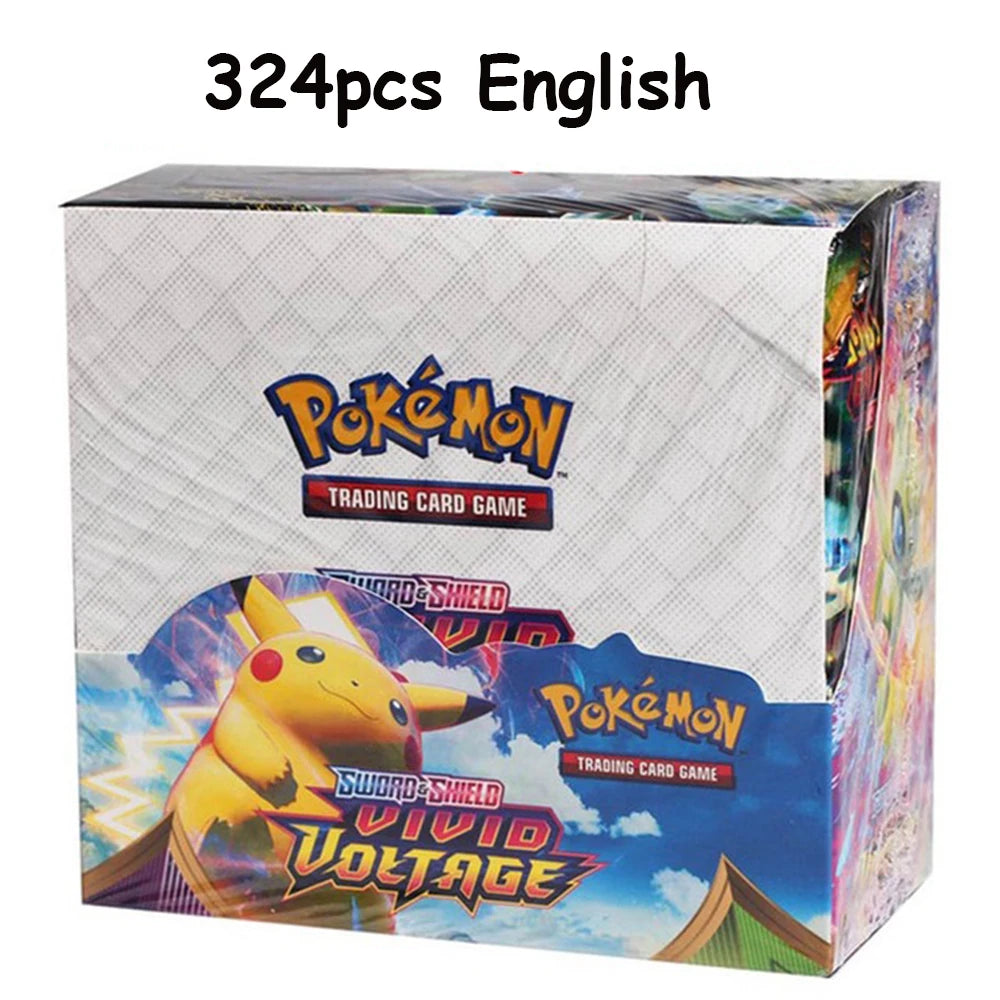 Newest 324Pcs Pokemon Cards Sun & Moon XY Evolutions Pokemon Booster Box Collectible Tradiner Card Game toy for children - Im
