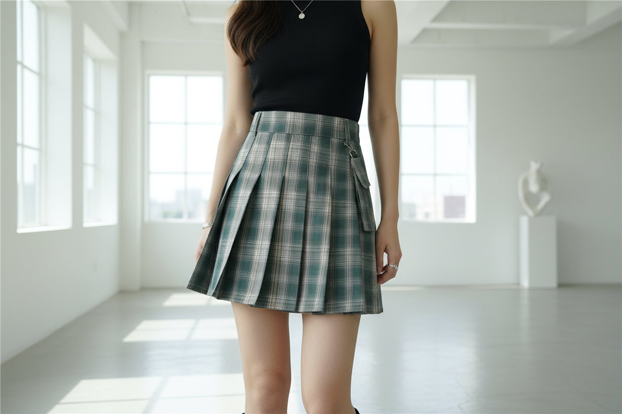 Harajuku Punk Gothic Black High Waist Black Skirts Women Sexy Patchwork Bandage Mini Female Streetwear Black Skirt - Image 31