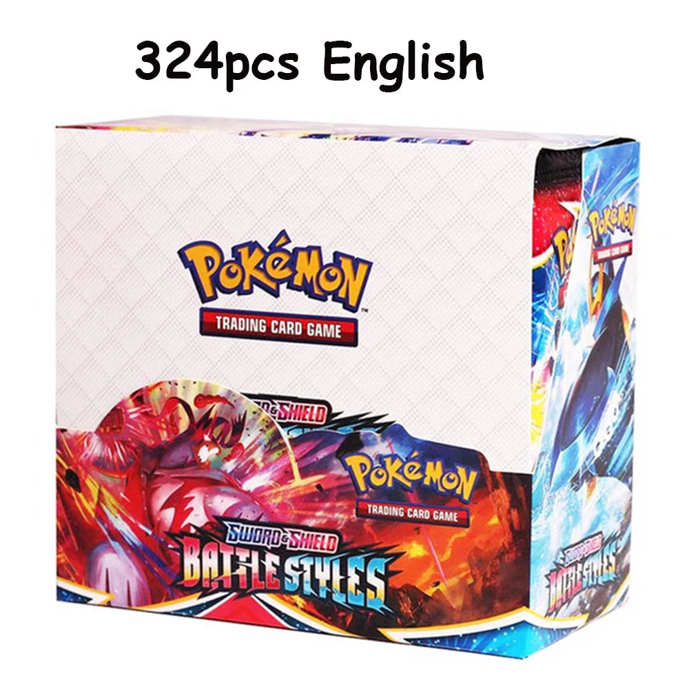 Newest 324Pcs Pokemon Cards Sun & Moon XY Evolutions Pokemon Booster Box Collectible Tradiner Card Game toy for children - Im