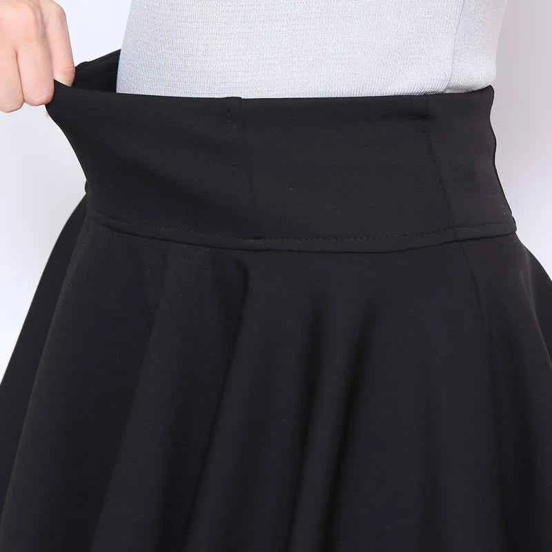 Tiered Ruffle Mini Skirt - Elastic Waist Layered Cake Skirt