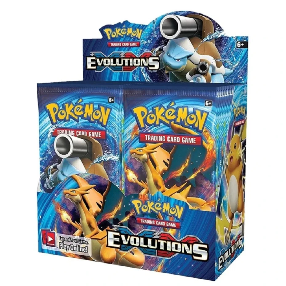 Newest 324Pcs Pokemon Cards Sun & Moon XY Evolutions Pokemon Booster Box Collectible Tradiner Card Game toy for children - Im
