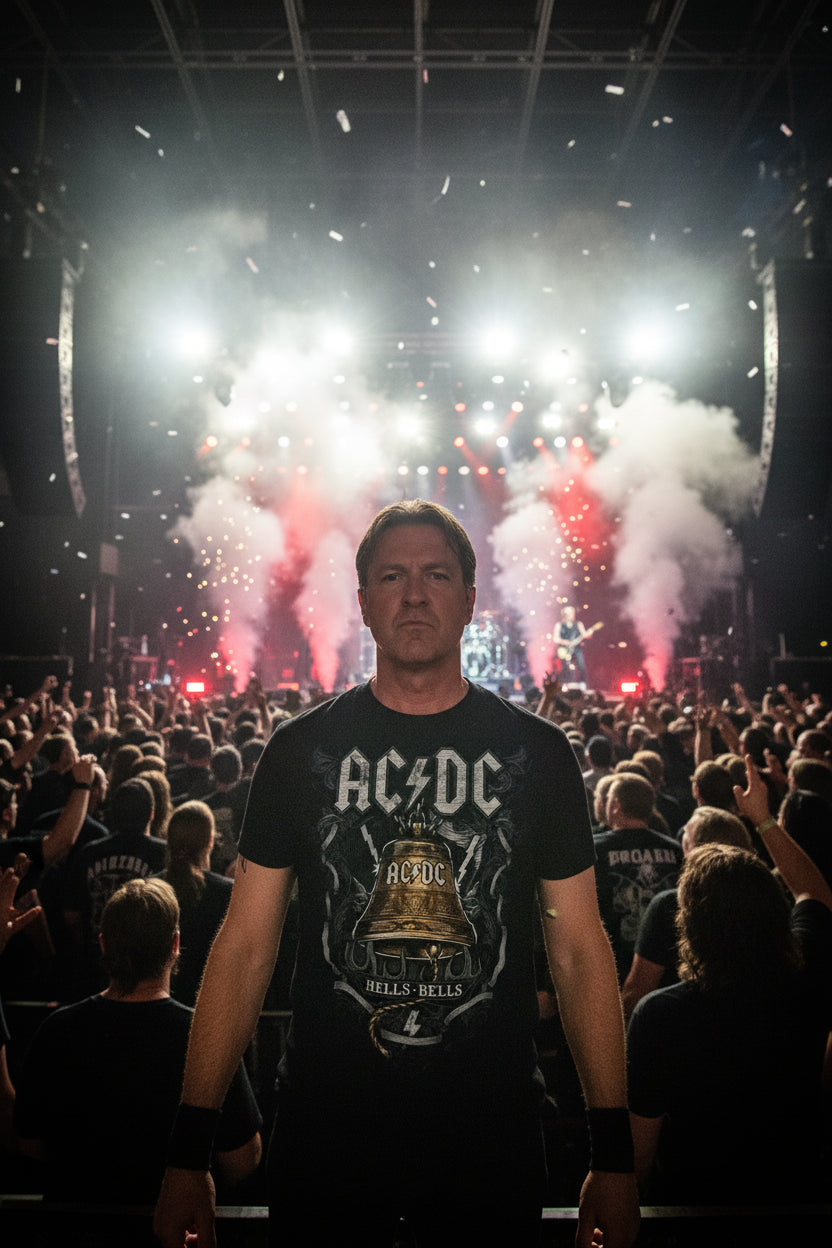 Hell Bells _ AC_DC T-shirt (overseas product) - Image 1