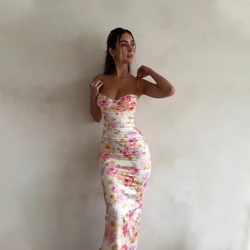 Summer 2025 Women's Floral Print Maxi Dress - Matt's random items Dresses (Image 5)