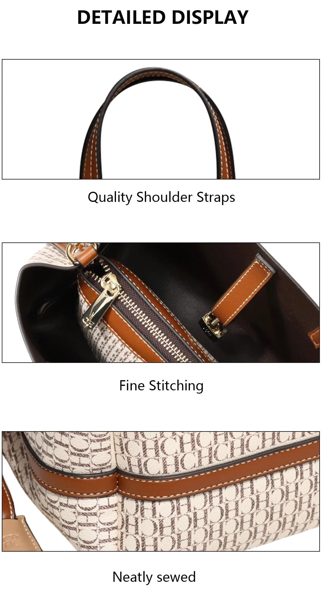 CH Premium Versatile Leather Crossbody Bag (overseas product) - Image 11