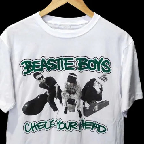 Beastie Boys Shirt Check Your Head White Unisex Shirt (overseas product) - Image 1
