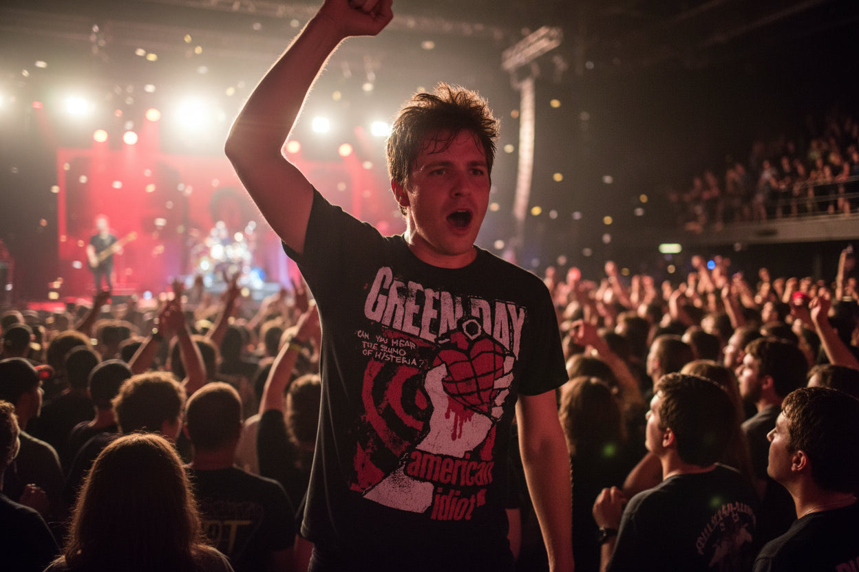 Green Day American Idiot Hysteria T Shirt (overseas product) - Image 1