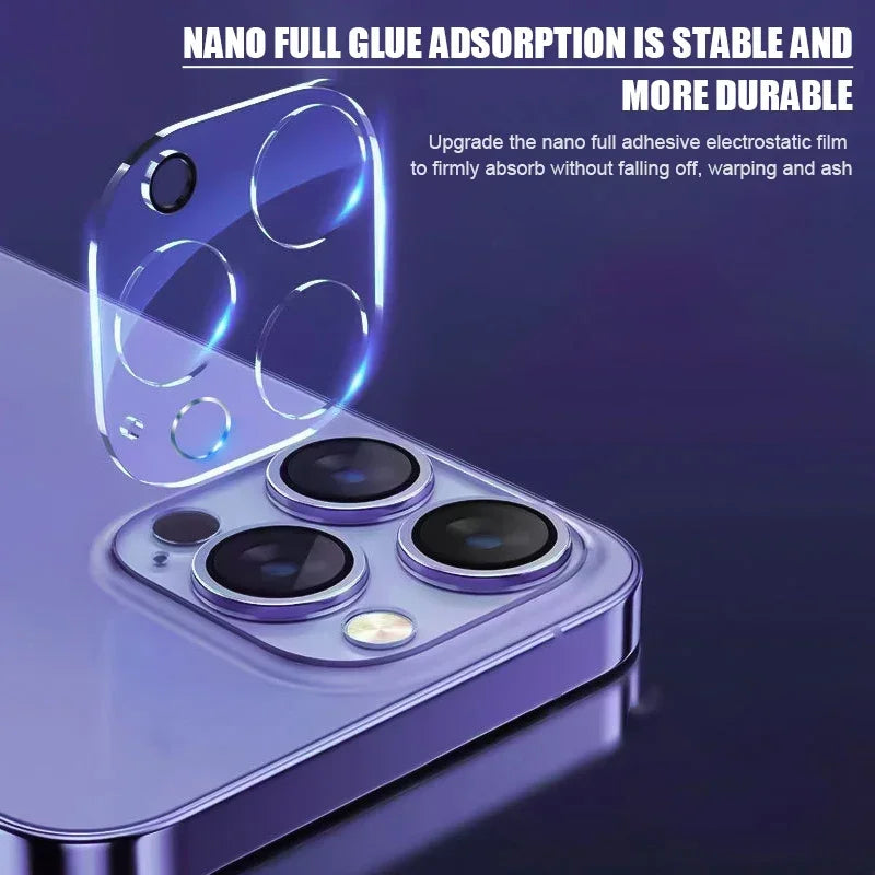6-in-1 Tempered Glass Screen & Camera Protector for iPhone 15/14/13/12/11 Series - Matt's random items Electronics > Mobile P