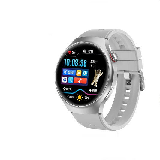 NNEOBA Health Tracker Smart Watch Silver-0