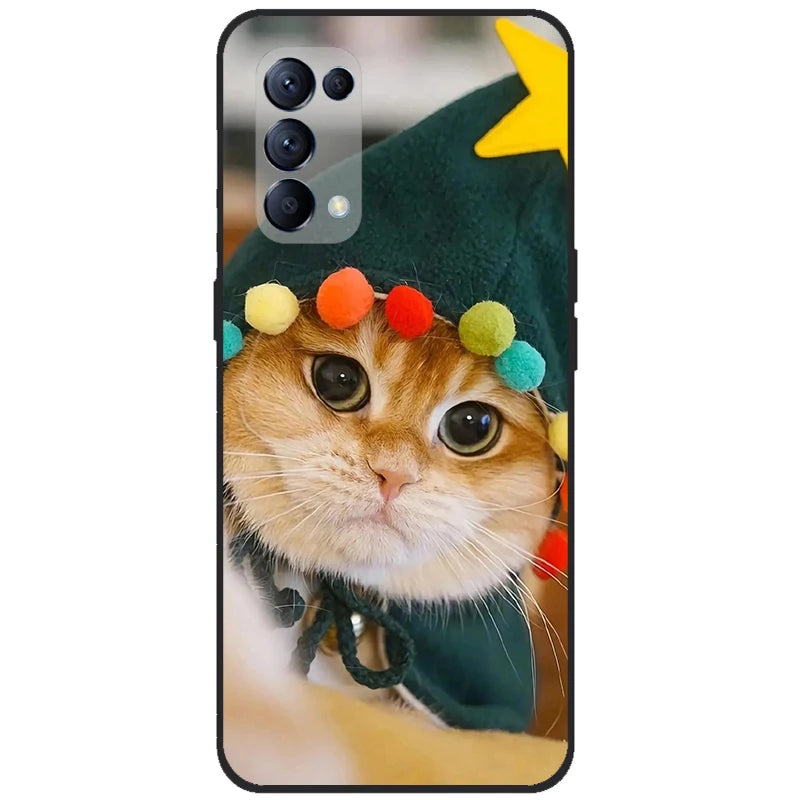 OPPO Reno 5 5G Case Reno5 4G Bumper Silicone TPU Soft Phone Cover For OPPO Reno 5 (overseas product) - Image 19