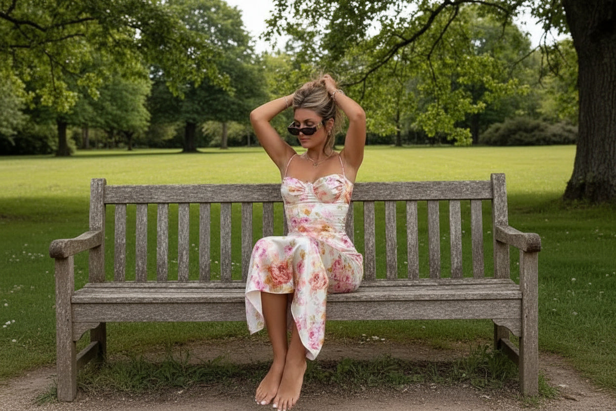 Summer 2025 Women's Floral Print Maxi Dress - Matt's random items Dresses (Image 3)