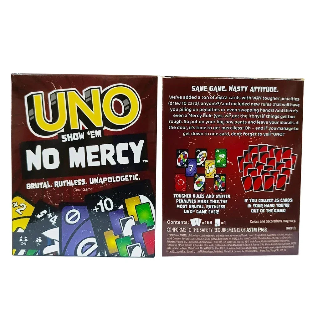 NEW Uno No mercy Game Board Games2025 - Image 8