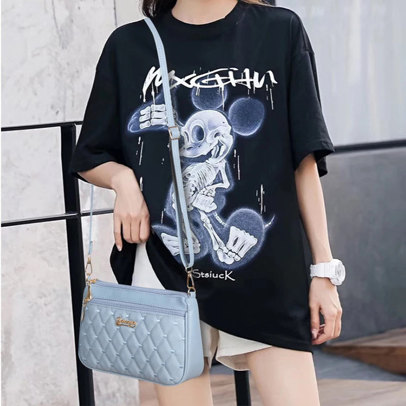 Embroidery Messenger Leather Handbags (overseas product) - Image 27