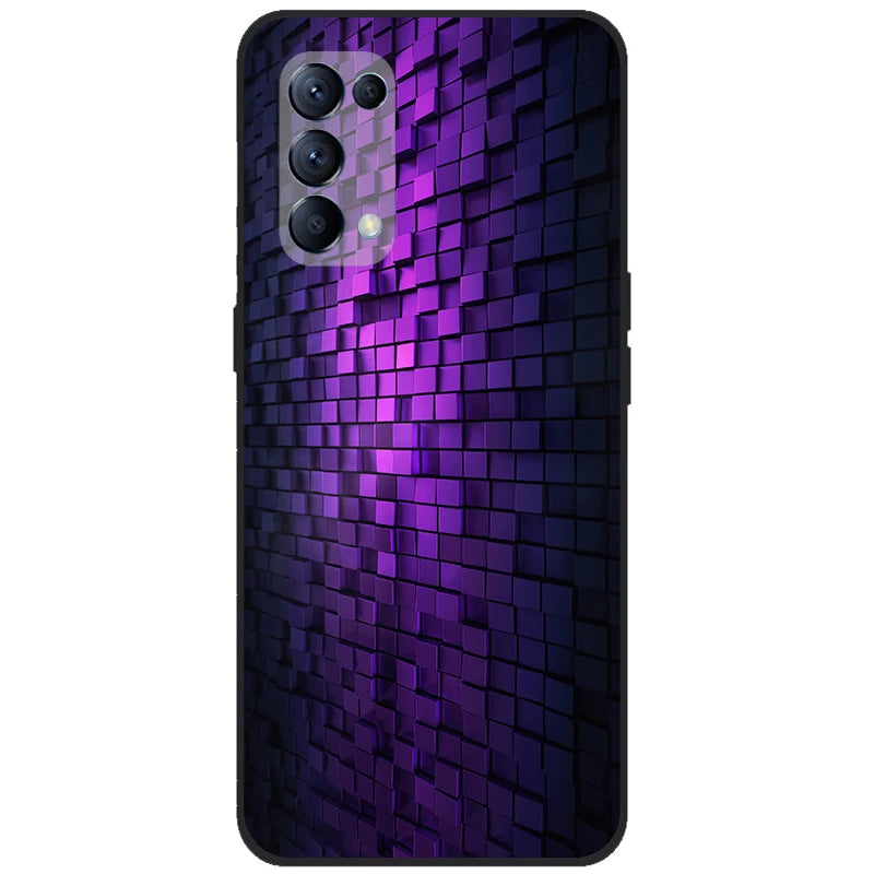 OPPO Reno 5 5G Case Reno5 4G Bumper Silicone TPU Soft Phone Cover For OPPO Reno 5 (overseas product) - Image 50