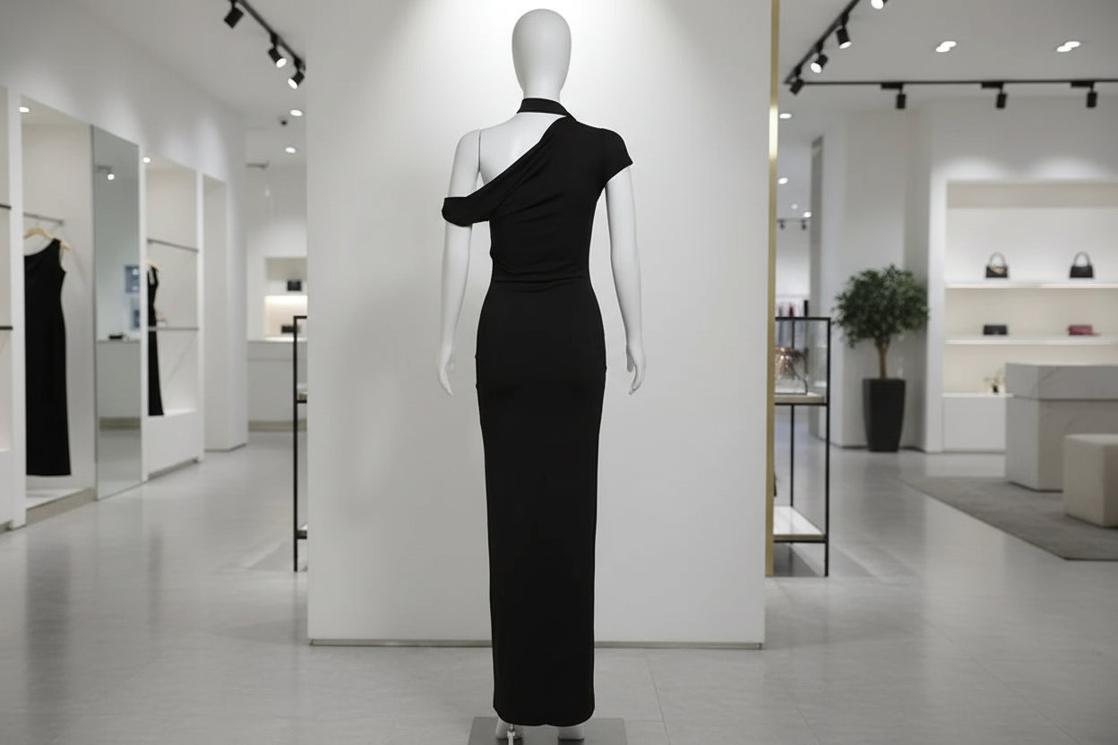 Incline Shoulder Dress - Matt's random items Dresses (Image 6)