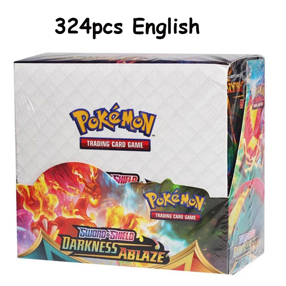 Newest 324Pcs Pokemon Cards Sun & Moon XY Evolutions Pokemon Booster Box Collectible Tradiner Card Game toy for children - Im