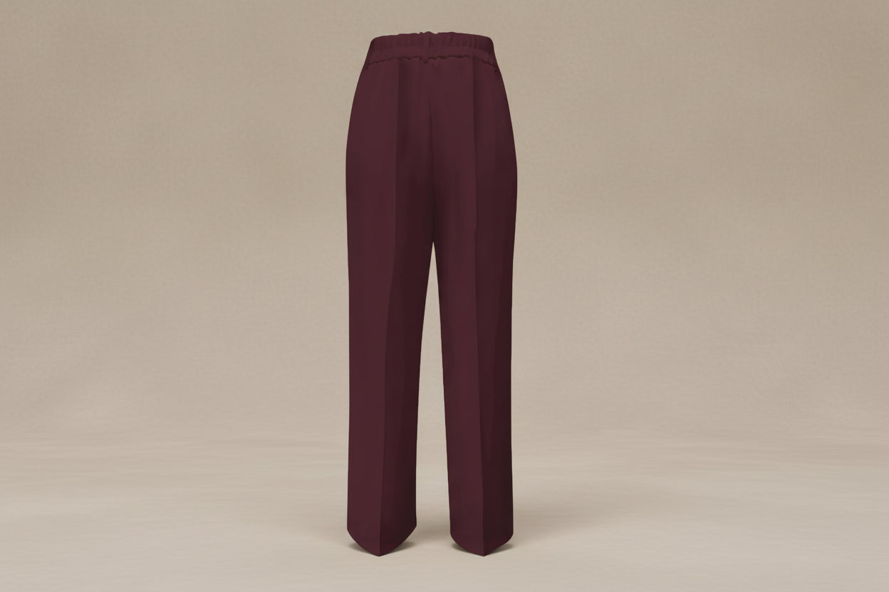 European and American cross-border 2025 new women's high-waisted, draped, straight-cut, simple suit pants for women - Image 7