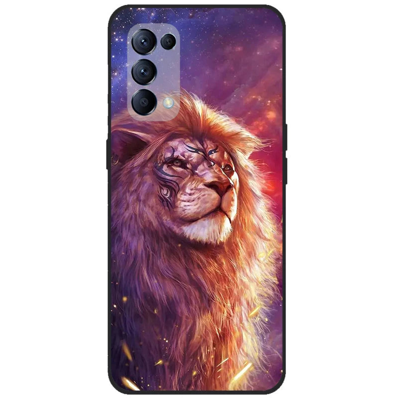 OPPO Reno 5 5G Case Reno5 4G Bumper Silicone TPU Soft Phone Cover For OPPO Reno 5 (overseas product) - Image 22