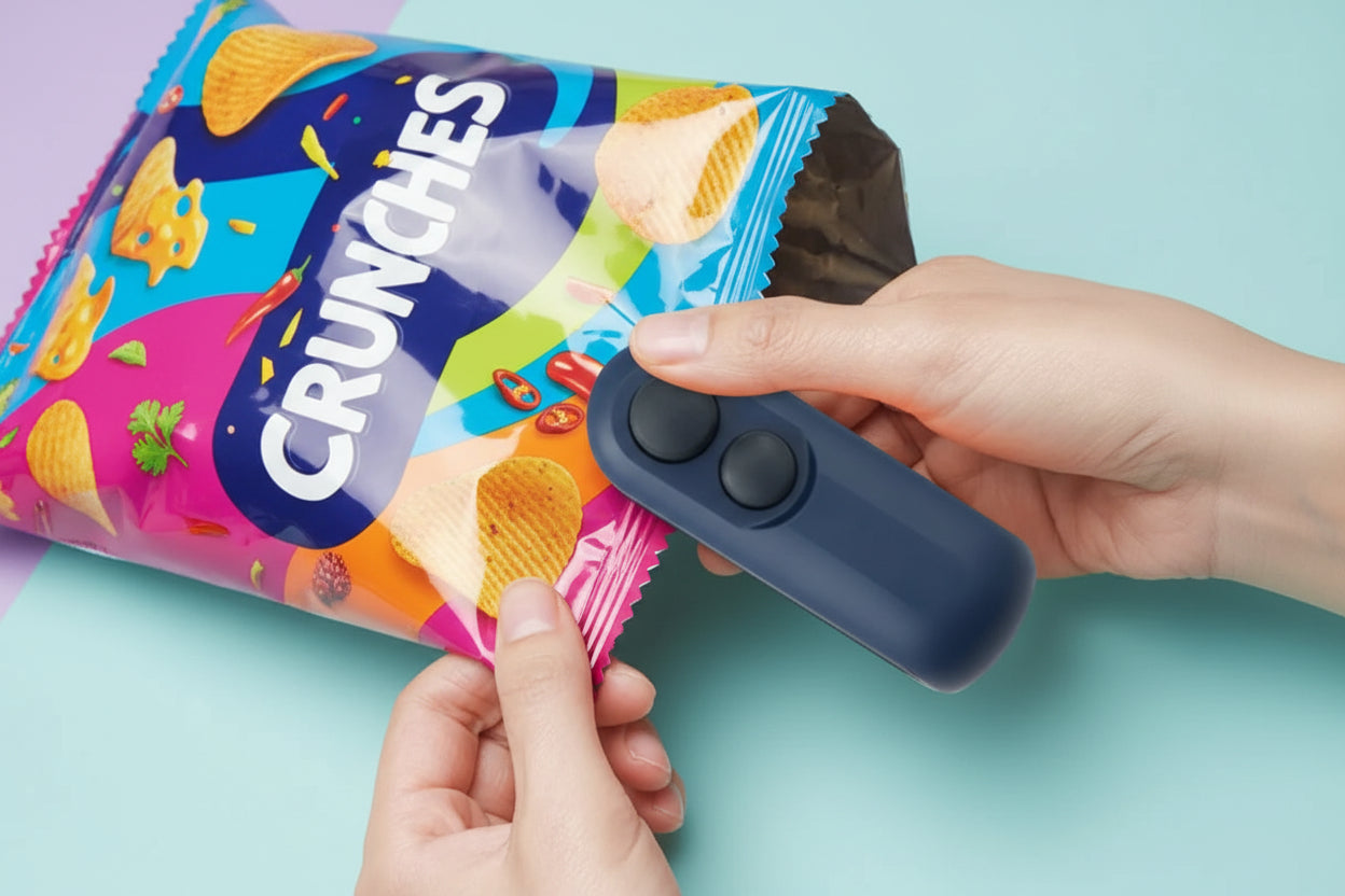 Mini Heat Bag Sealing Machine Rechargeable. - Image 2