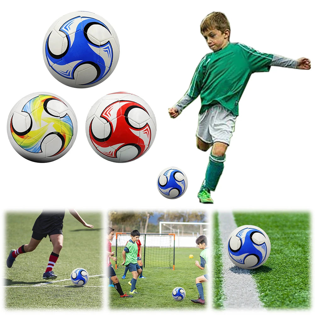 Size 5 Machine Stitched Football Waterproof Match Training Football PVC Professional Soccer Ball for Outdoor Sports - Matt's 