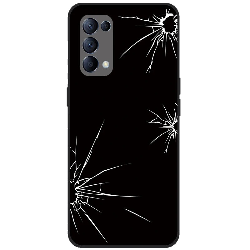 OPPO Reno 5 5G Case Reno5 4G Bumper Silicone TPU Soft Phone Cover For OPPO Reno 5 (overseas product) - Image 23