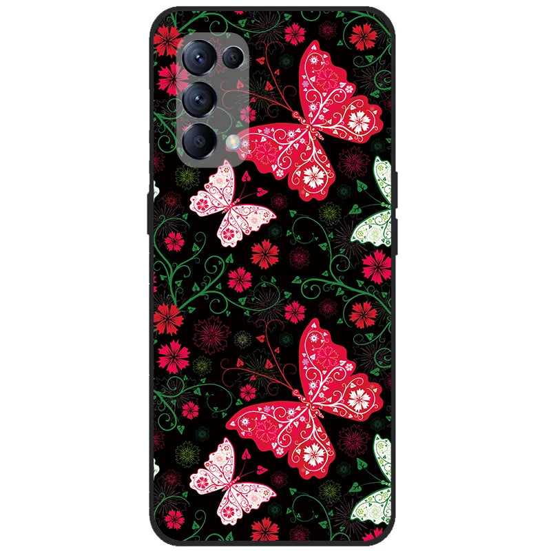 OPPO Reno 5 5G Case Reno5 4G Bumper Silicone TPU Soft Phone Cover For OPPO Reno 5 (overseas product) - Image 24