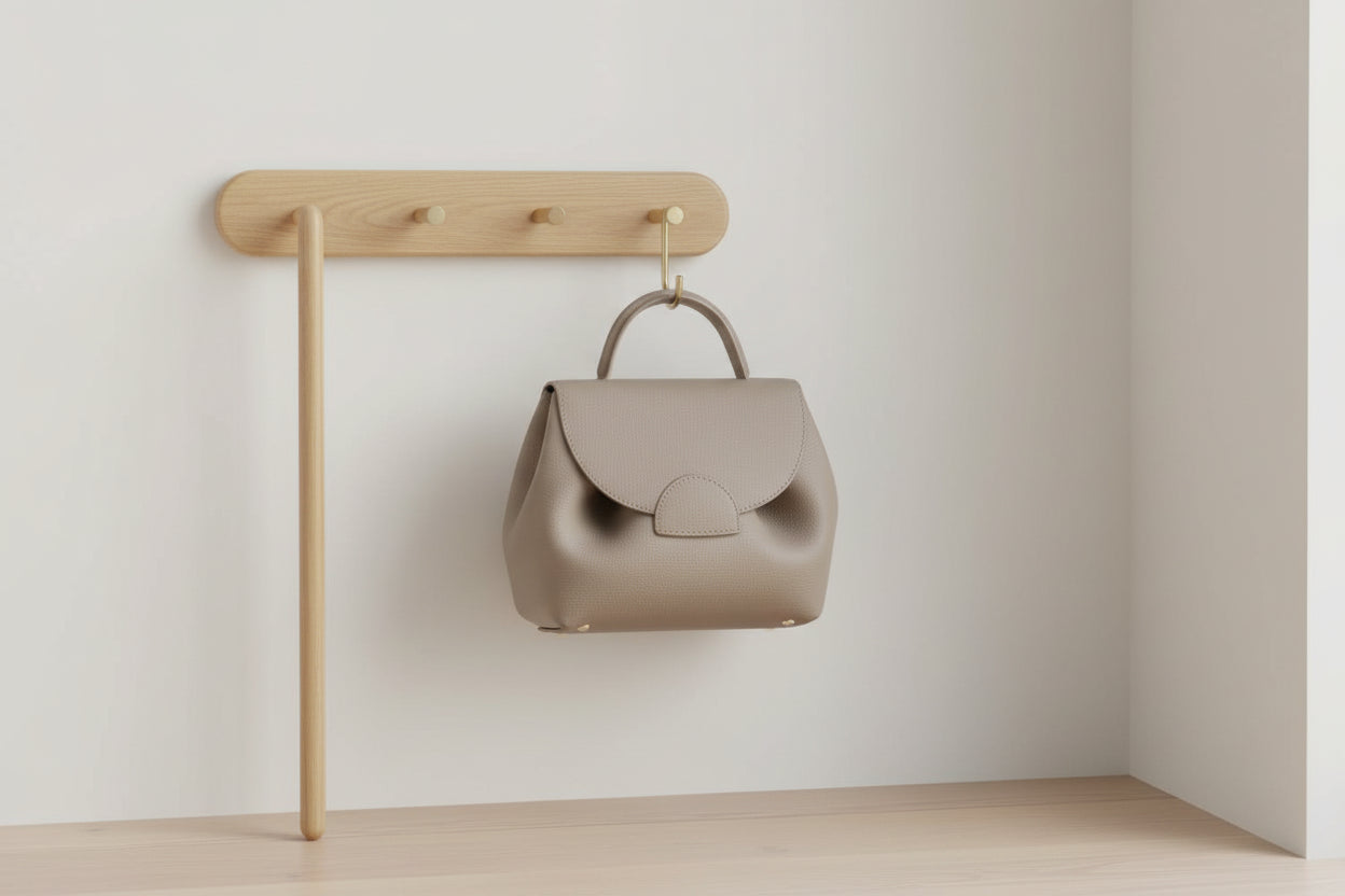 Genuine Leather Crossbody Handbag - Luxury Shoulder Bag