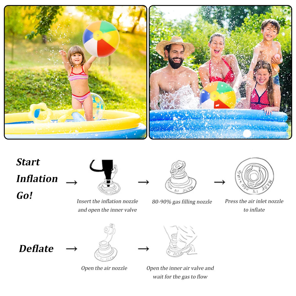 Colorful Inflatable Ball Balloon Beach Ball. - Image 4