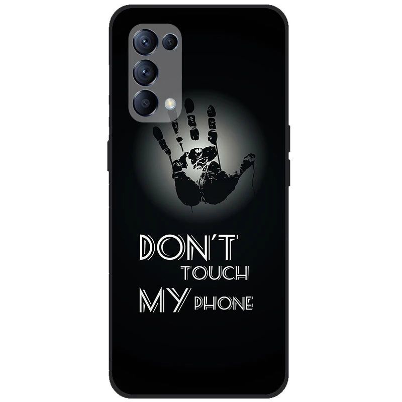 OPPO Reno 5 5G Case Reno5 4G Bumper Silicone TPU Soft Phone Cover For OPPO Reno 5 (overseas product) - Image 47