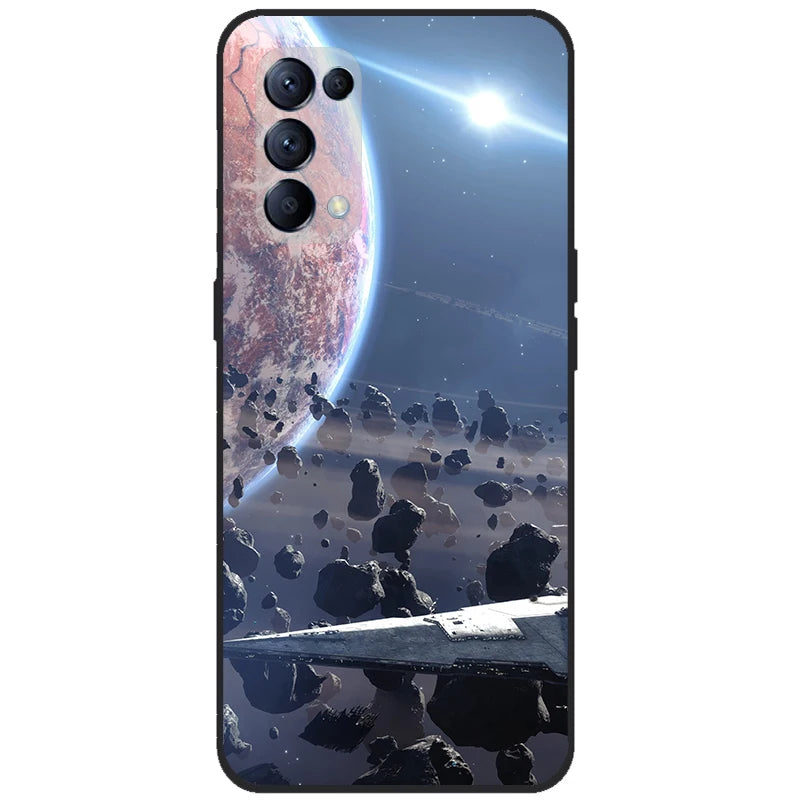 OPPO Reno 5 5G Case Reno5 4G Bumper Silicone TPU Soft Phone Cover For OPPO Reno 5 (overseas product) - Image 42