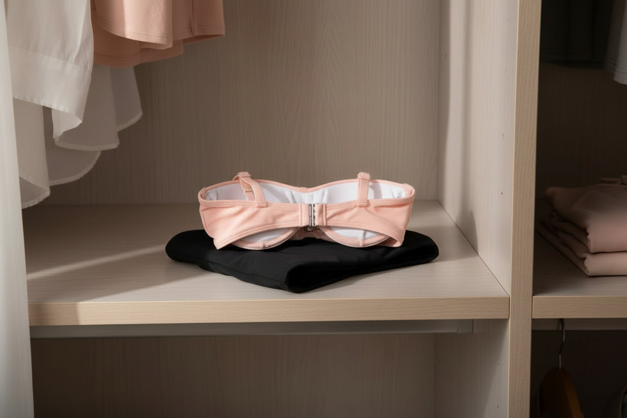 High-Waist Split Bikini Set