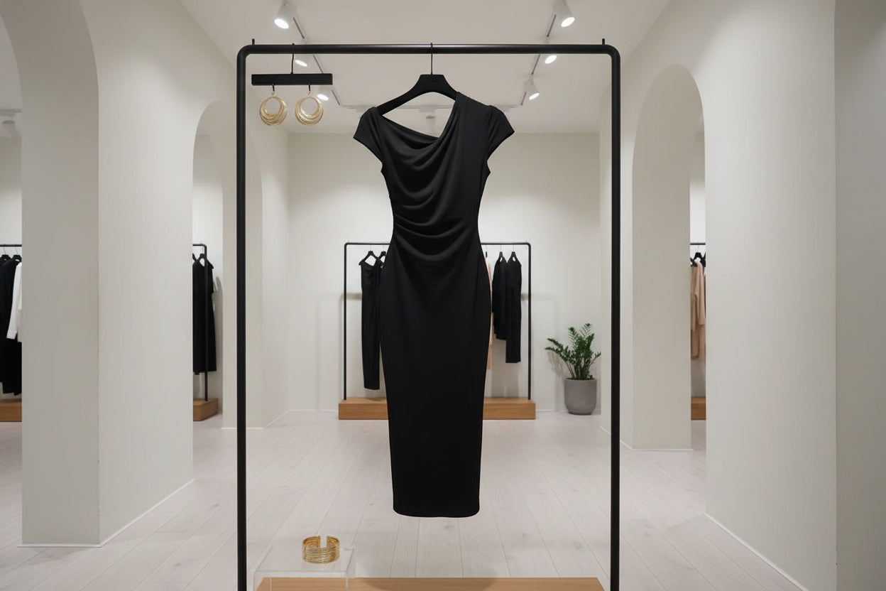 Incline Shoulder Dress - Matt's random items Dresses (Image 2)