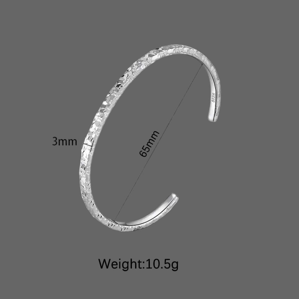 ORSA JEWELS 100% 925 Silver Sparkling 3mm Sequin Rings (overseas product) - Image 15