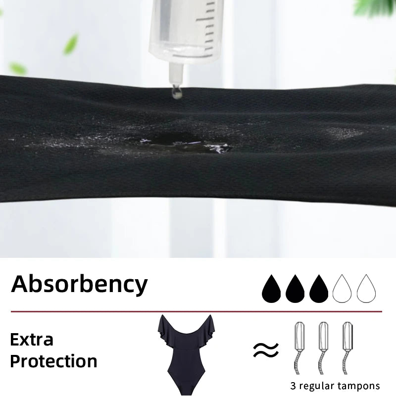 Menstrual Swimsuit Woman One Piece Period Swimwear - Matt's random items Uncategorized (Image 15)