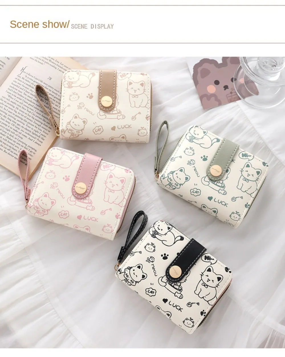 Cute Cat Coin Purse (overseas product) - Image 6