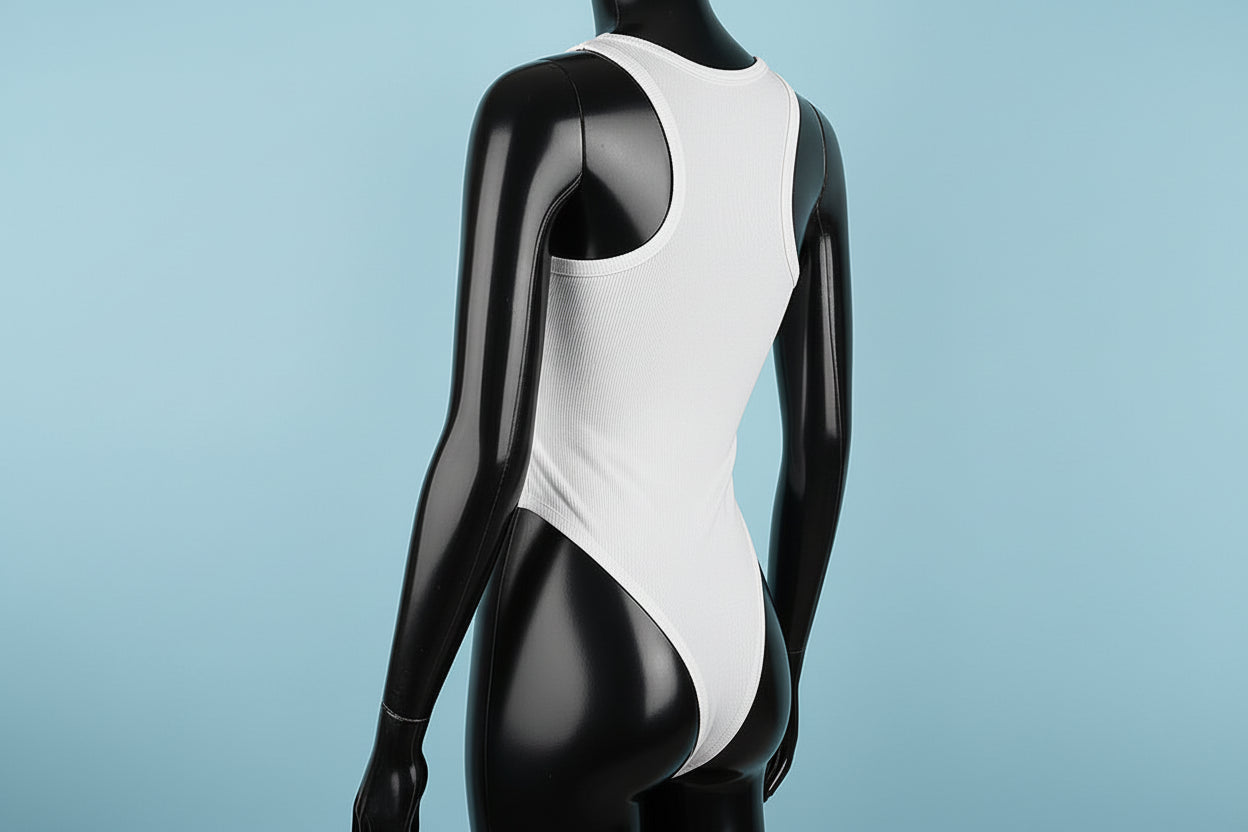 Sleeveless Knit Bodysuit Hot Summer Sexy Bodycon Off Shoulder Halter Tops Casual Street Bodice For Women ClubWear - Image 2