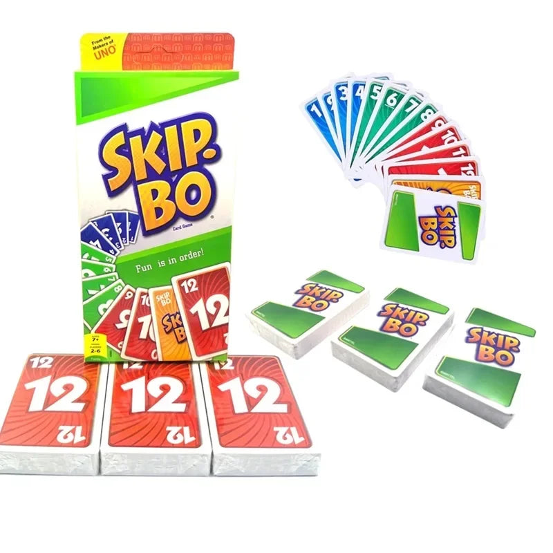 Games UNO SKIP BO Card Game (online product) - Image 2
