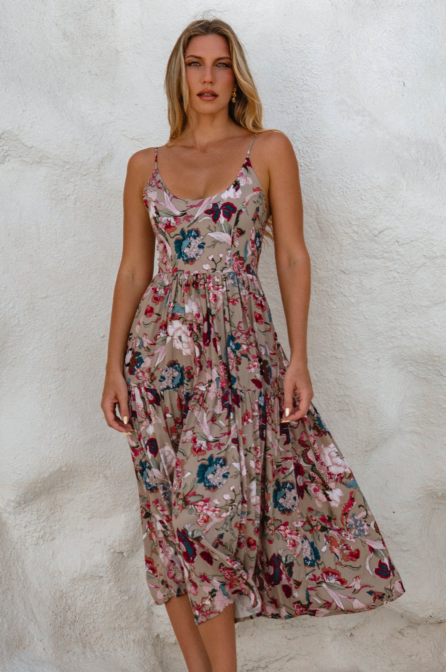 Sea Dreamer Strappy Midi Dress-8