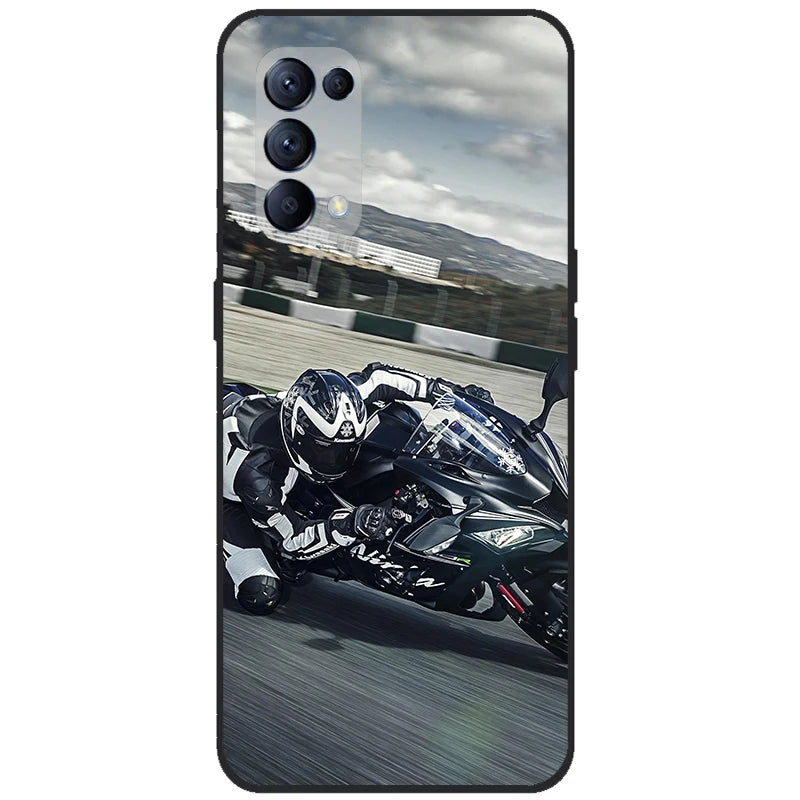 OPPO Reno 5 5G Case Reno5 4G Bumper Silicone TPU Soft Phone Cover For OPPO Reno 5 (overseas product) - Image 34