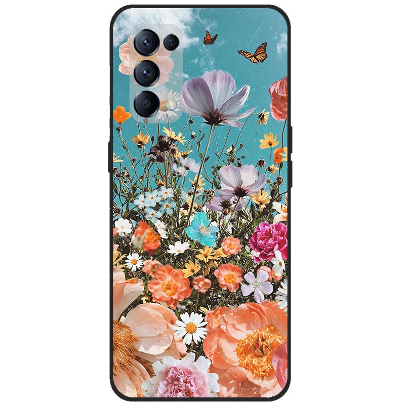 OPPO Reno 5 5G Case Reno5 4G Bumper Silicone TPU Soft Phone Cover For OPPO Reno 5 (overseas product) - Image 5