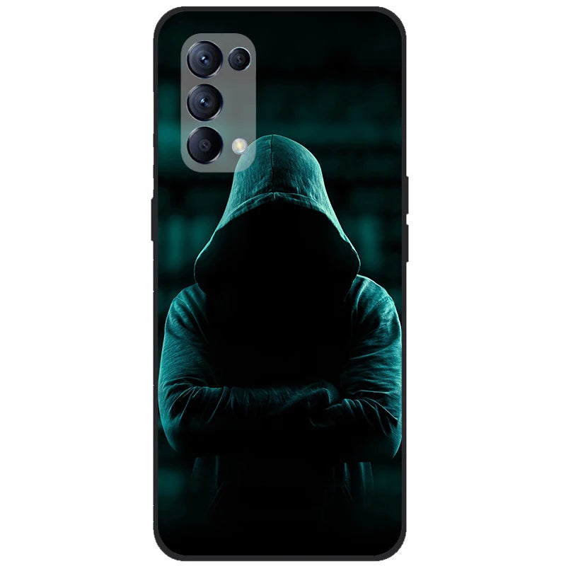 OPPO Reno 5 5G Case Reno5 4G Bumper Silicone TPU Soft Phone Cover For OPPO Reno 5 (overseas product) - Image 36